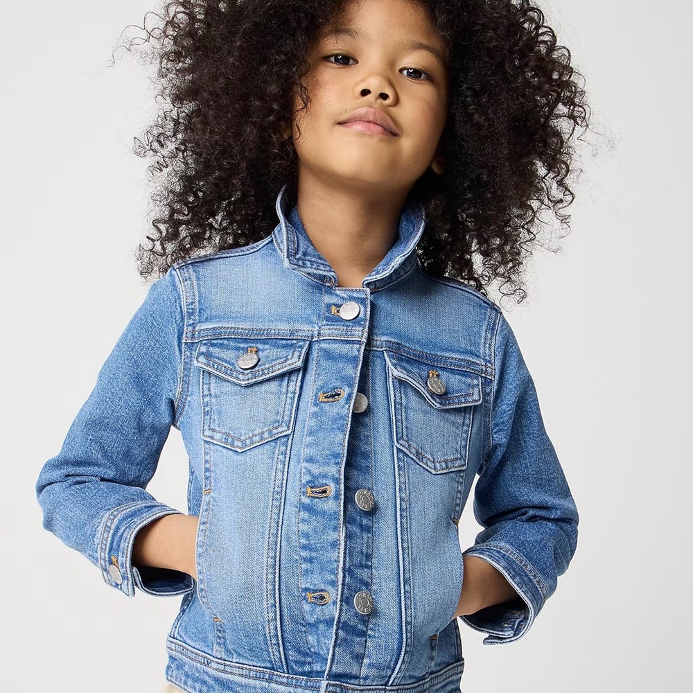 Girls Crewcuts Light Blue Denim Jacket (sz 4-5)